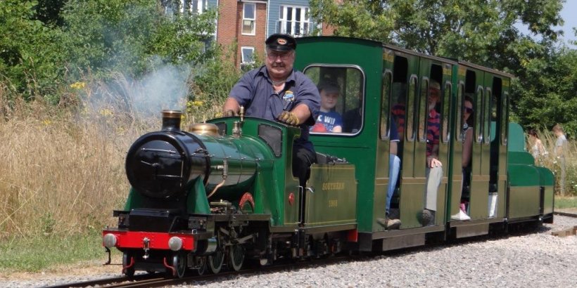 EHU train ride for kids in Southampton